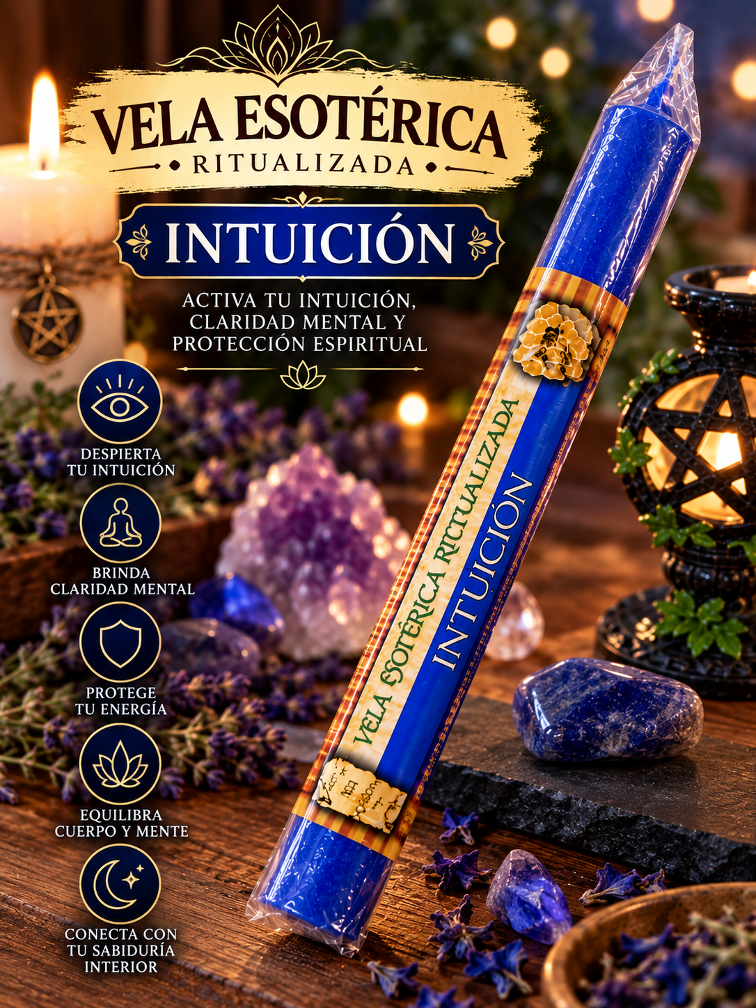 Velas Rituales Aromáticas + decreto