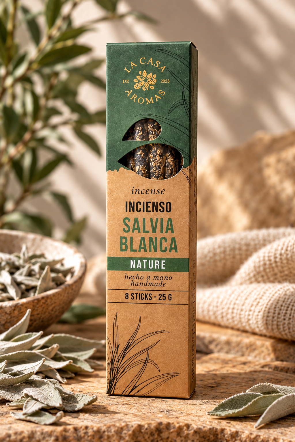 Incienso Orgánico en Varillas precio unidad